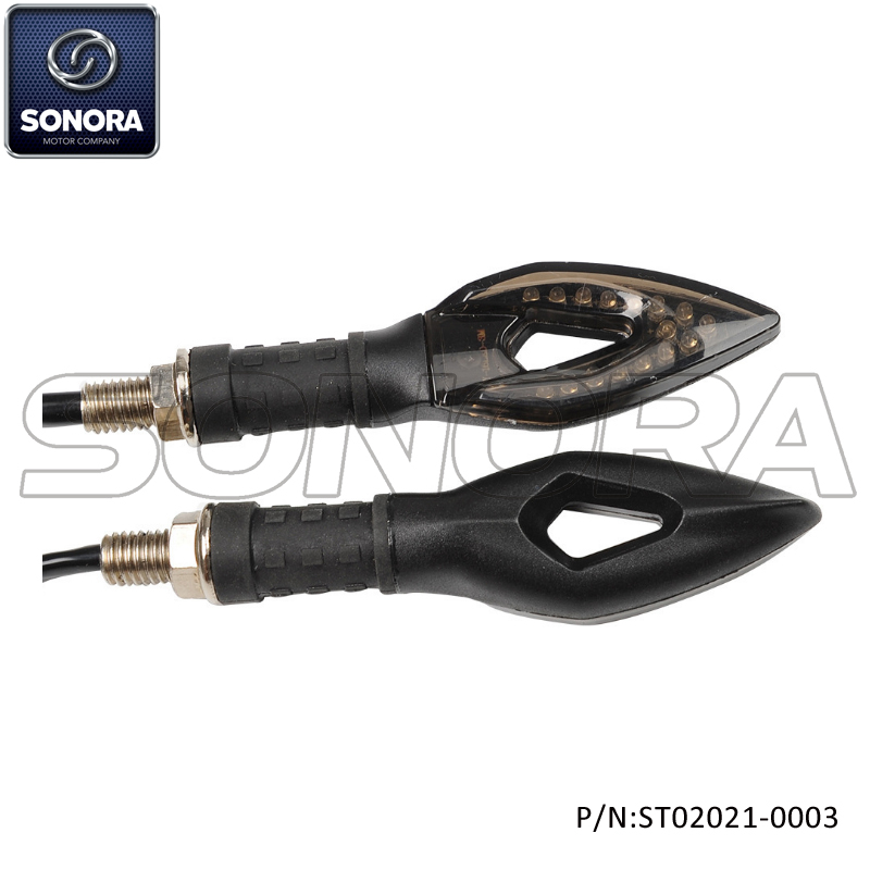 Luz intermitente LED secuencial aerodinámica con luz ámbar tipo D (P / N: ST02021-0003) Calidad superior