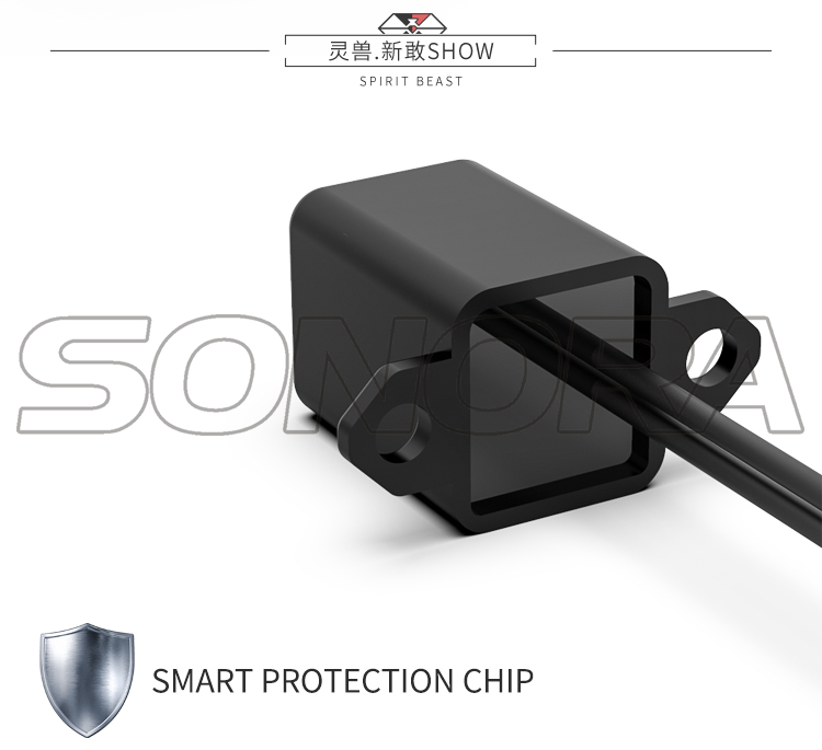 Intermitente doble de freno de bestia espiritual