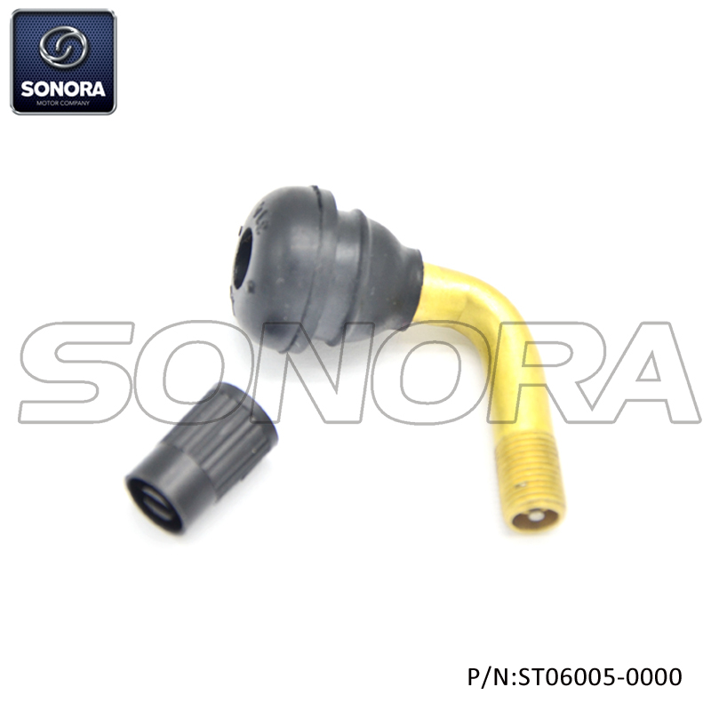 Válvula de neumático de rueda sin cámara 90 grados (P / N: ST06005-0000) Calidad superior