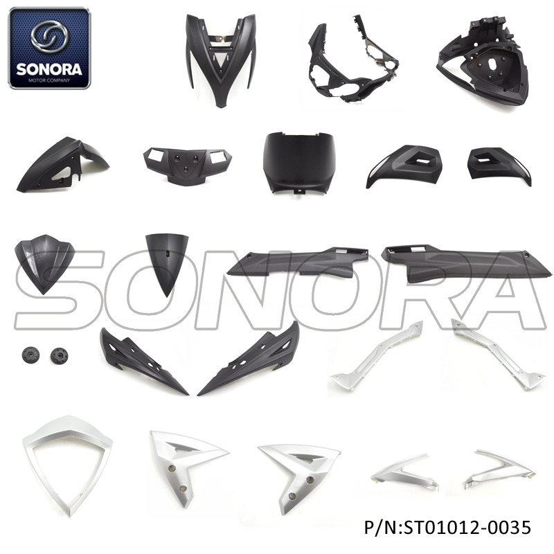 Viarelli Matador (Matt Blacksilver) (P / N: ST01012-0035) Calidad superior