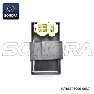 GY6-50 139QMAB 12 llanta 35kmh dos enchufes CDI (P / N: ST03000-0037) Calidad superior