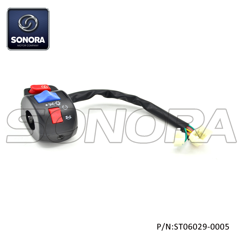 REPUESTO BAOTIAN BT49QT-7 Interruptor de manija R (P / N: ST06029-0005) Calidad superior