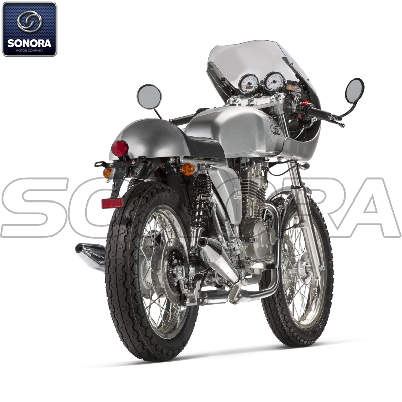 MASH CAFE RACER 400cc Kit de carrocería gris plateado Piezas del motor Recambios originales