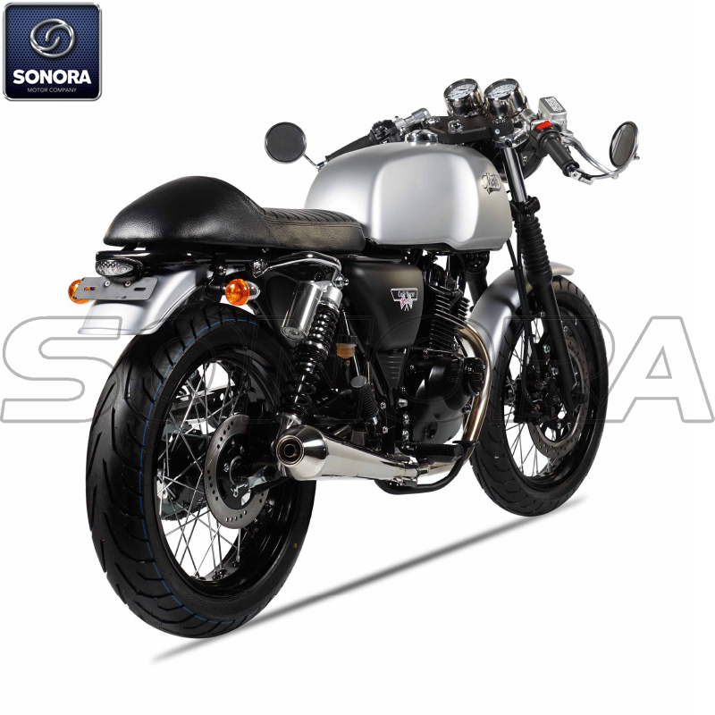 MASH CAFE RACER 125cc kit de carrocería de alfombra plateada Piezas del motor Repuestos originales