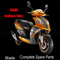 JIAJUE Blade 50CC 125CC 150CC Repuestos completos de motocicleta