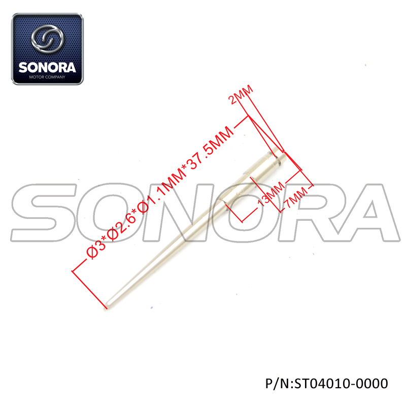 Aguja de combustible del carburador electrónico DELLORTO (P / N: ST04010-0000) Calidad superior