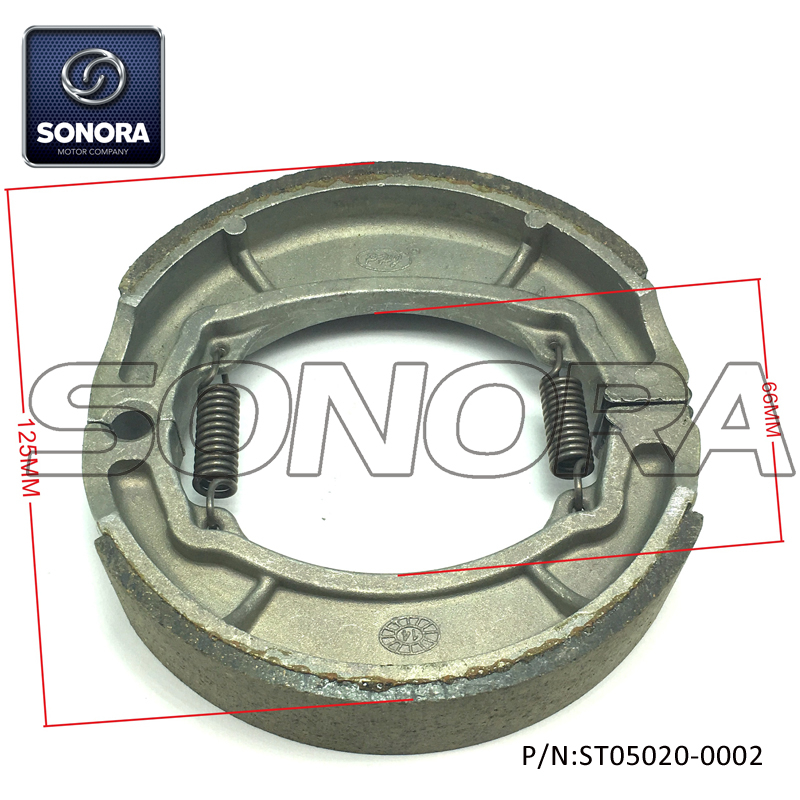 GY6 125 152QMI Zapata de freno (P / N: ST05020-0002) Alta calidad