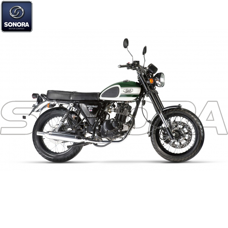 MASH SEVENTY FIVE 125 cc IRISH GREEN Kit de carrocería Piezas del motor Repuestos originales
