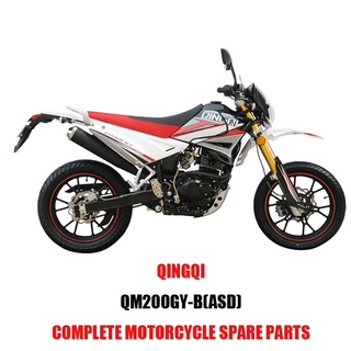 QINGQI QM200GY-B ASD Piezas de motor Kits de carrocería de motocicleta Piezas de repuesto Original