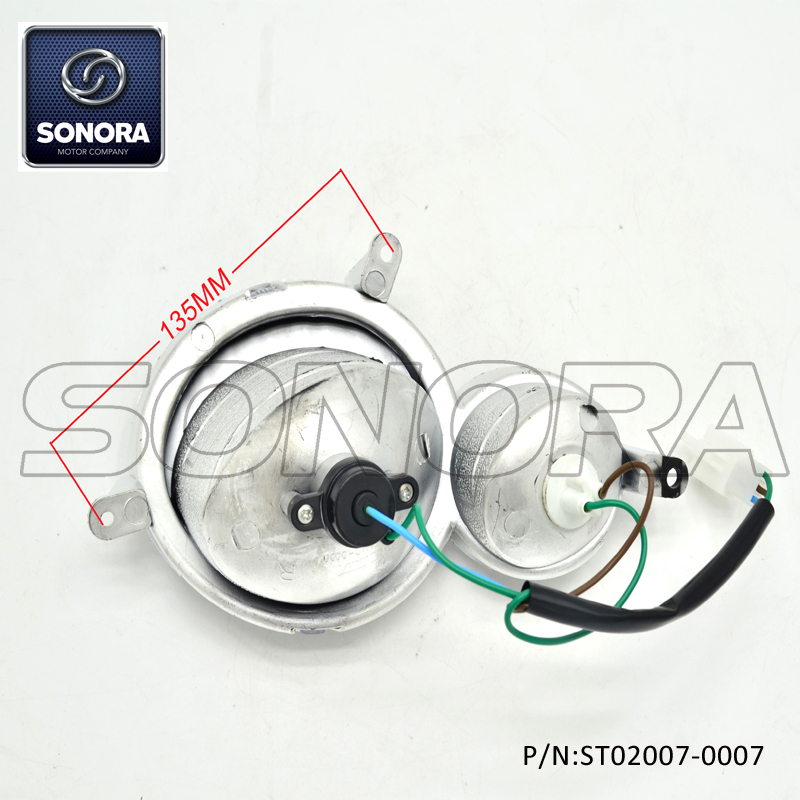Repuesto BAOTIAN BT49QT-21 Luz intermitente delantera derecha BLANCO (P / N: ST02007-0007) Calidad superior