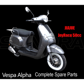 JIAJUE Vespa Alpha 50cc 125cc 150cc Repuestos completos de motocicleta
