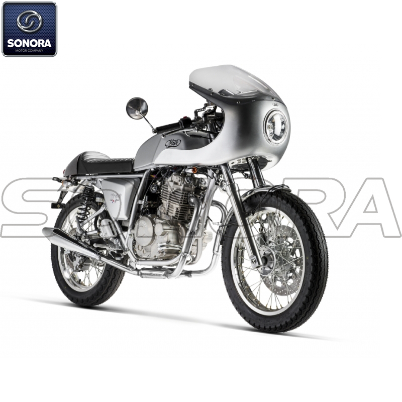 MASH CAFE RACER 400cc Kit de carrocería gris plateado Piezas del motor Recambios originales