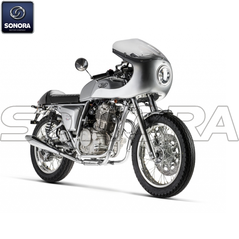 MASH CAFE RACER 400cc Kit de carrocería gris plateado Piezas del motor Recambios originales