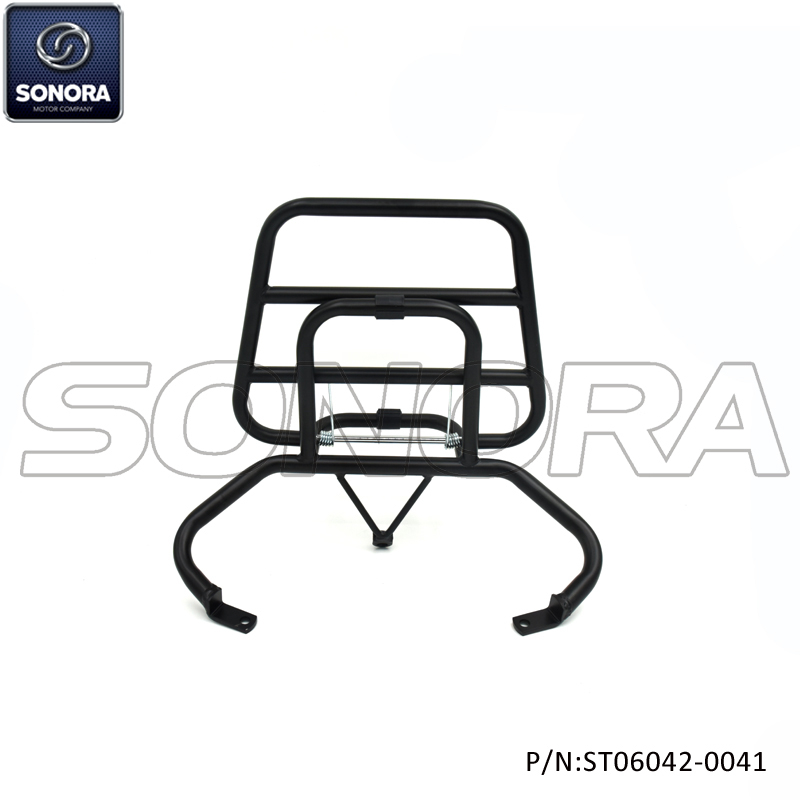 Sym Fiddle 2 Portador trasero-Matt Black (P / N: ST06042-0041) Calidad superior