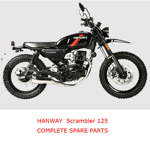 HANWAY Scrambler 125 Recambios completos de motocicleta