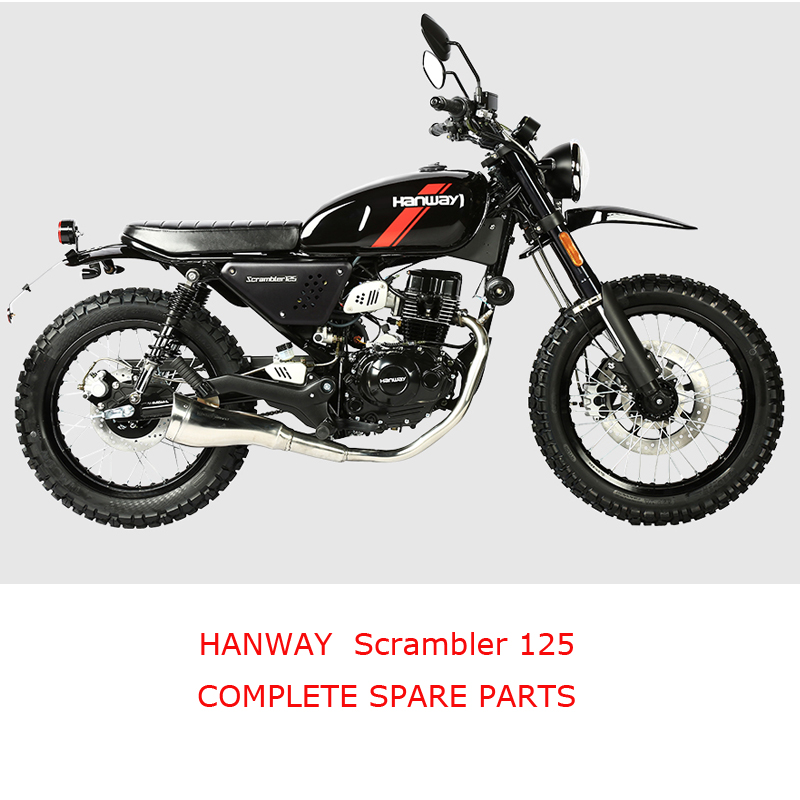 HANWAY Scrambler 125 Recambios completos de motocicleta