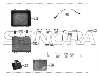 EL MALETERO para ZONGSHEN RX3 REPUESTOS DE PRIMERA CALIDAD