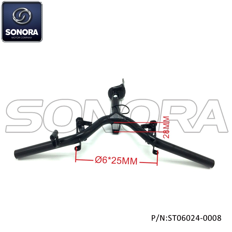 Manillar ZNEN SPARE PPART ZN50QT-30A (P / N: ST06024-0008) CALIDAD SUPERIOR