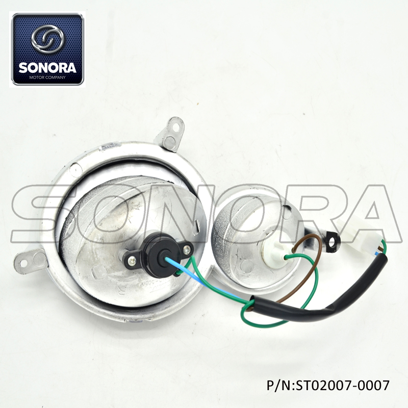 Repuesto BAOTIAN BT49QT-21 Luz intermitente delantera derecha BLANCO (P / N: ST02007-0007) Calidad superior