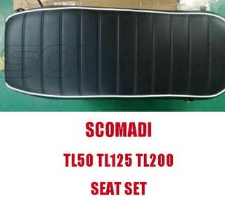 PIEZAS DE ASIENTO SCOMADI SEAT TL50 TL125 TL200 Calidad Original