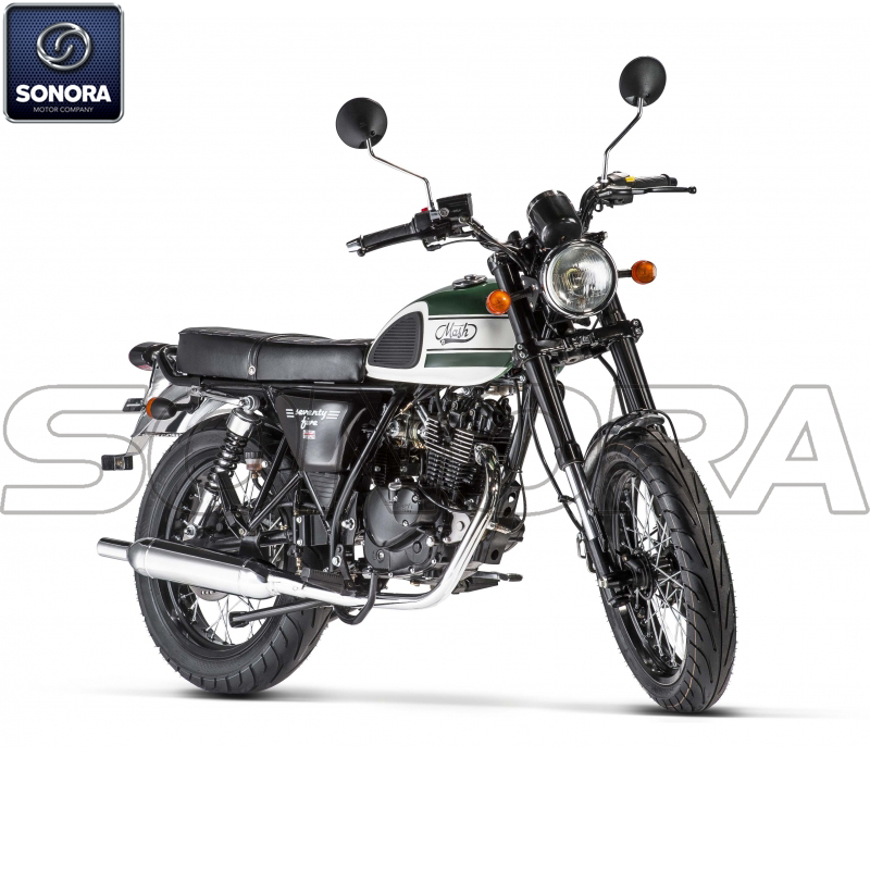 MASH SEVENTY FIVE 125 cc IRISH GREEN Kit de carrocería Piezas del motor Repuestos originales