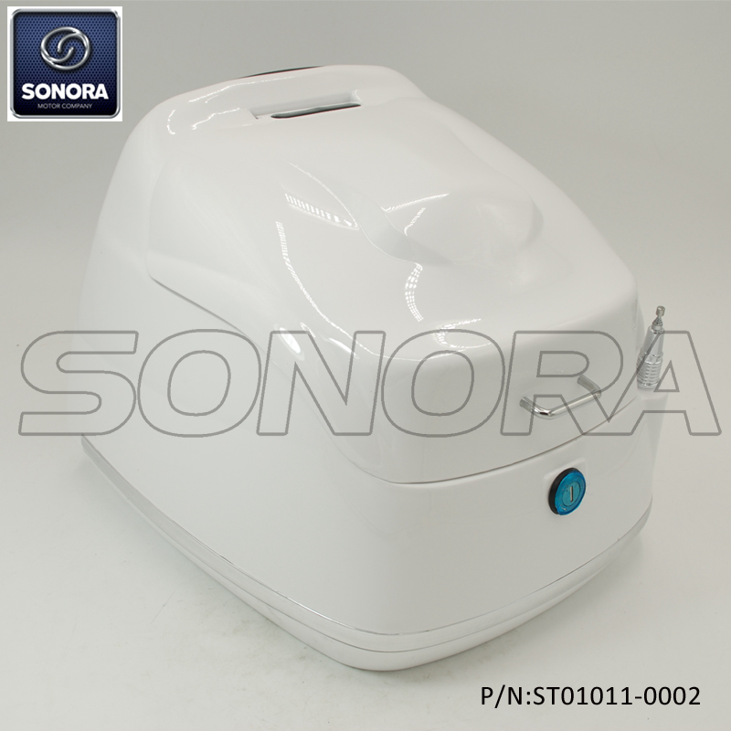 ZNEN ZN50QT-E, ZN125T-E Retro Topcase-White (P / N: ST01011-0002) Calidad superior