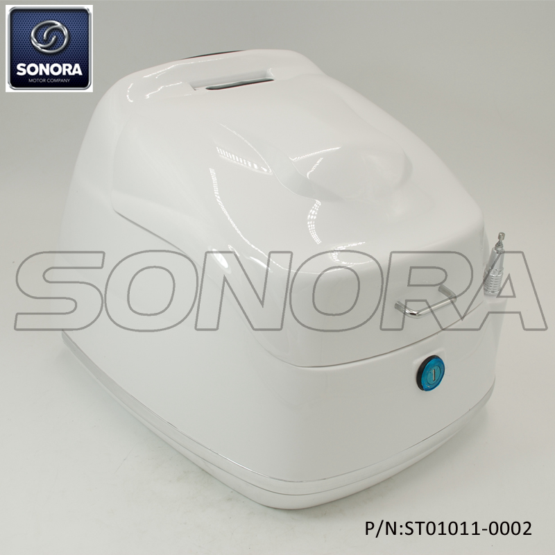 ZNEN ZN50QT-E, ZN125T-E Retro Topcase-White (P / N: ST01011-0002) Calidad superior