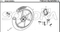 F11 RUEDA TRASERA FIDDLE 50 AW05W-C Para SYM Repuesto de calidad superior