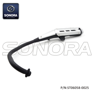 Escape YAMAHA YBR 125 (P / N: ST06058-0025) Calidad superior