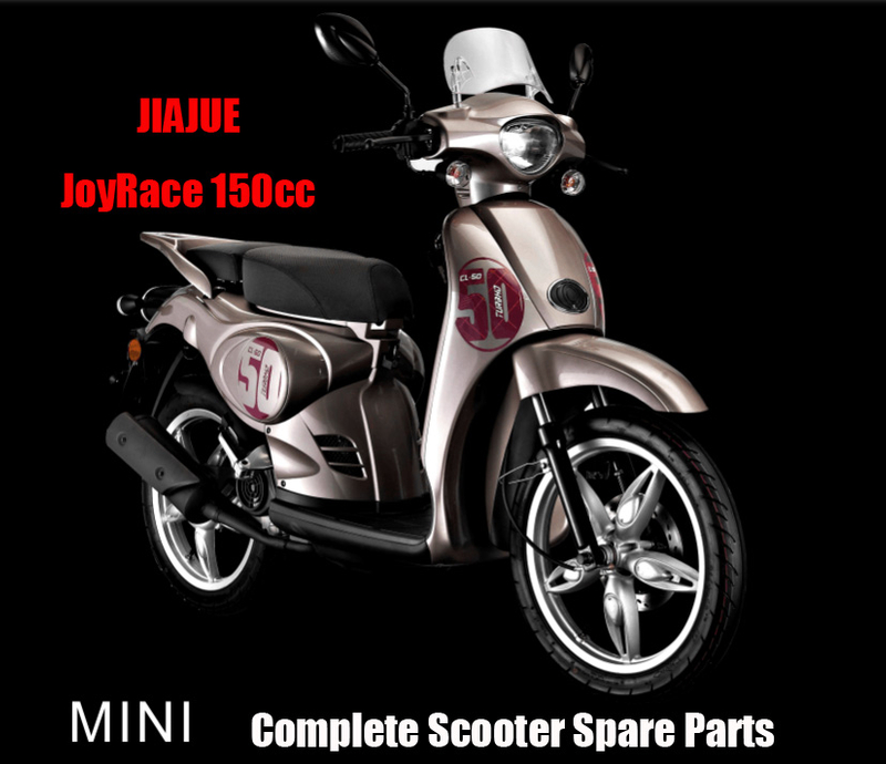 Jiajue MINI150 Piezas de scooter Piezas completas de scooter