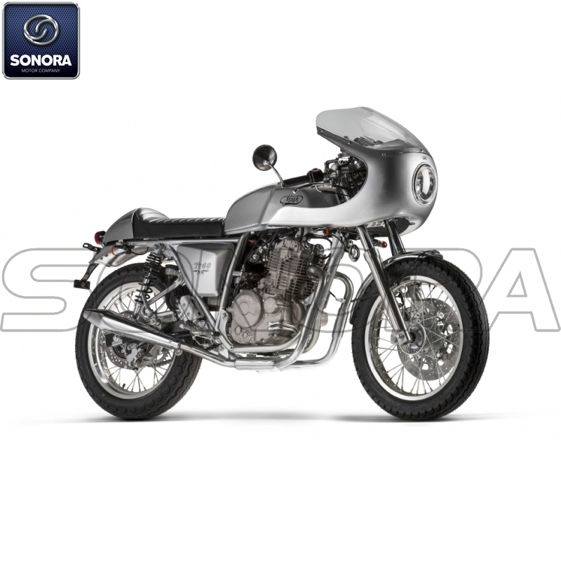 MASH CAFE RACER 400cc Kit de carrocería gris plateado Piezas del motor Recambios originales