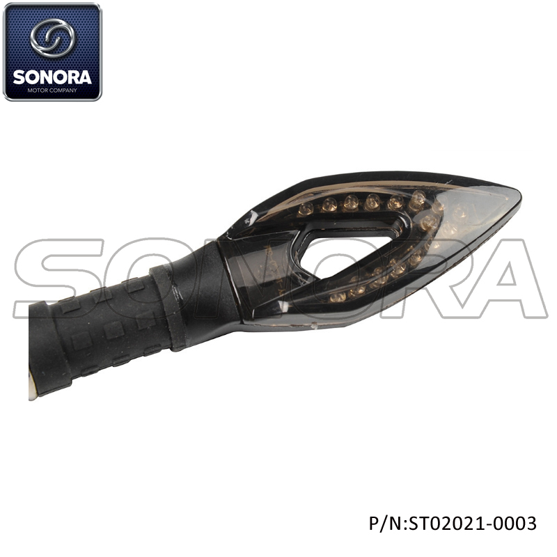 Luz intermitente LED secuencial aerodinámica con luz ámbar tipo D (P / N: ST02021-0003) Calidad superior