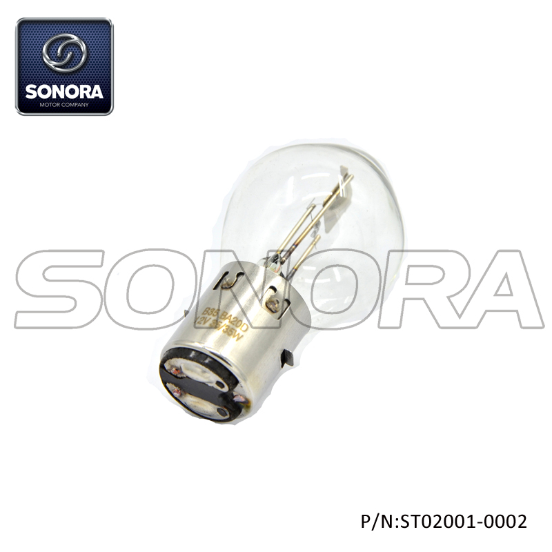 SCOOTER BAOTIAN HEAD LIGHT BULD 12V 35W S2 Ba20d (P / N: ST02001-0002) CALIDAD SUPERIOR