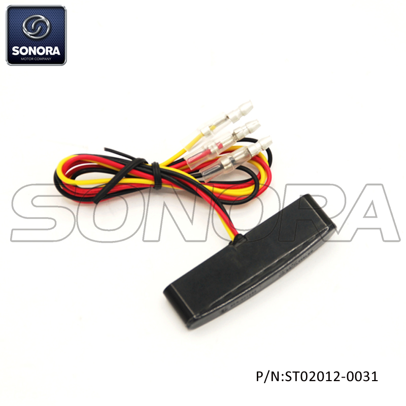 Luz trasera LED con Emark, Lente de humo (P / N: ST02012-0031) Calidad superior