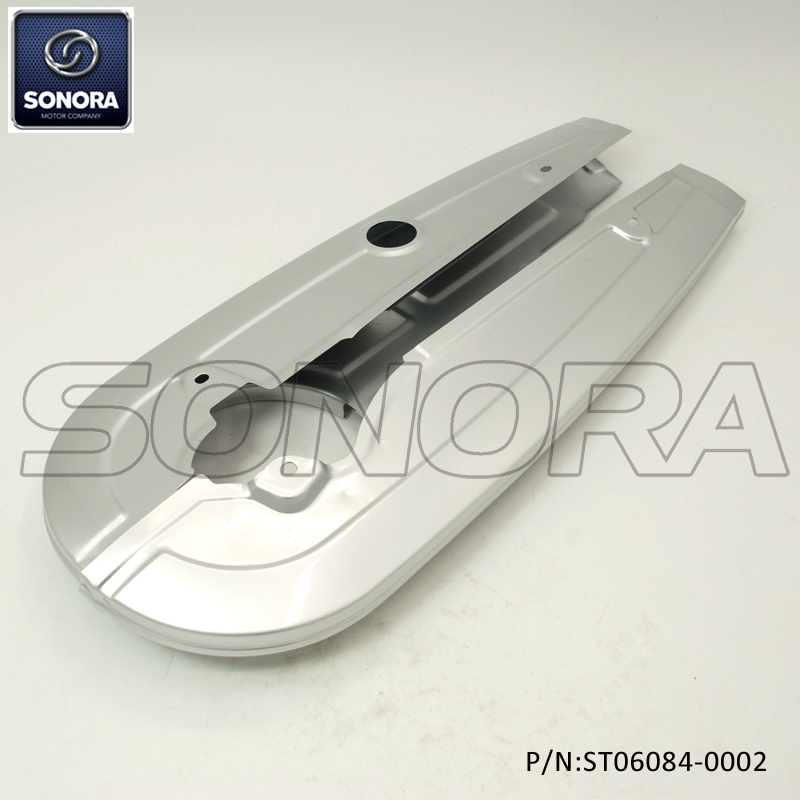 Caja de cadena CG125 (plata) (P / N: ST06084-0002) Calidad superior