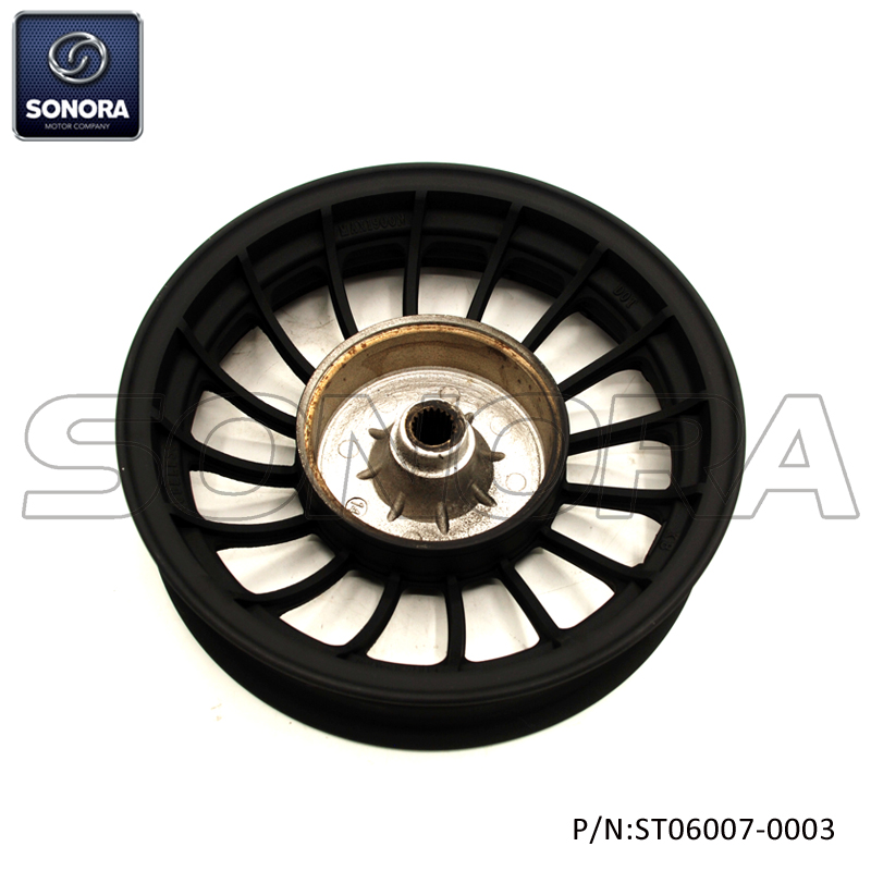 ZN50QT-30A Rueda trasera RIM-MATT BLACK (P / N: ST06007-0003) Calidad superior