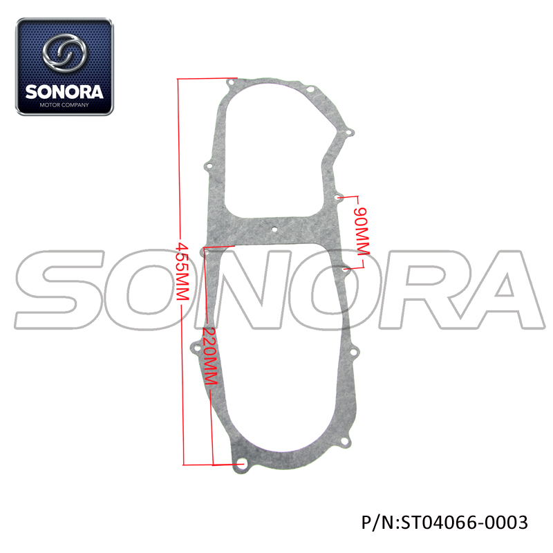 Junta tapa transmisión Aerox 50 2T (P / N: ST04066-0003) Calidad superior
