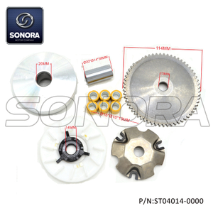 Variador GY6-50 139QMAB (P / N: ST04014-0000) Pieza de repuesto de alta calidad