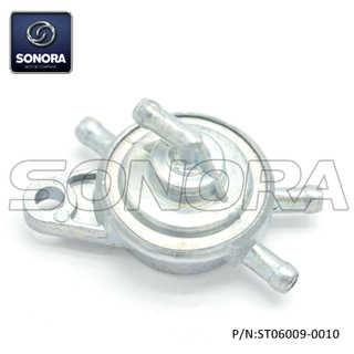 Grifo de combustible GY6 50 139QMA 139QMB 4 conexiones (P / N: ST06009-0010) Calidad superior