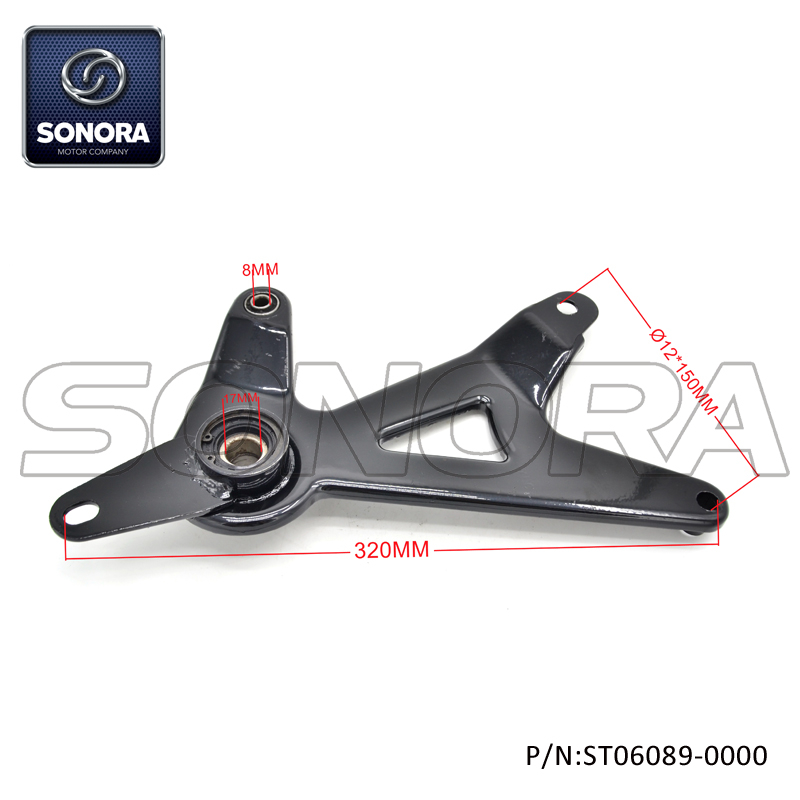 Pieza de repuesto ZNEN ZN50QT-30A Soporte triangular trasero (P / N: ST06089-0000) Calidad superior