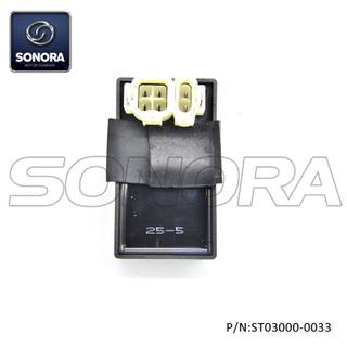 GY6-50 139QMAB 10 llanta 25 kmh dos enchufes CDI (P / N: ST03000-0033) Calidad superior