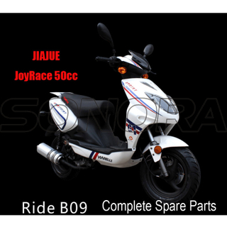 JIAJUE Ride B09 50cc 125cc 150cc Repuestos completos de motocicleta