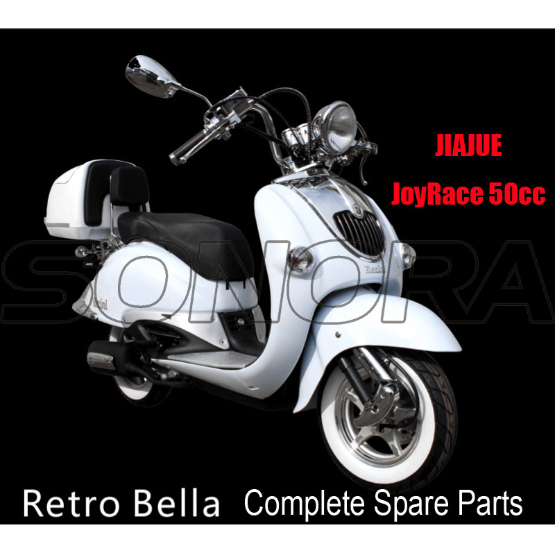 JIAJUE Retro Bella 50cc 125cc 150cc Repuestos completos de motocicleta