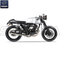 MASH CAFE RACER 125cc kit de carrocería de alfombra plateada Piezas del motor Repuestos originales