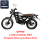 Qingqi U-Zeal Scrambler 200Y Pieza de repuesto completa para motocicleta