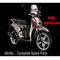 JIAJUE MINI 50cc 125cc 150cc Repuestos completos de motocicleta