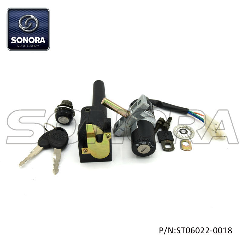 APRILIA SR50 LOCK SET (P / N: ST06022-0018) Calidad superior