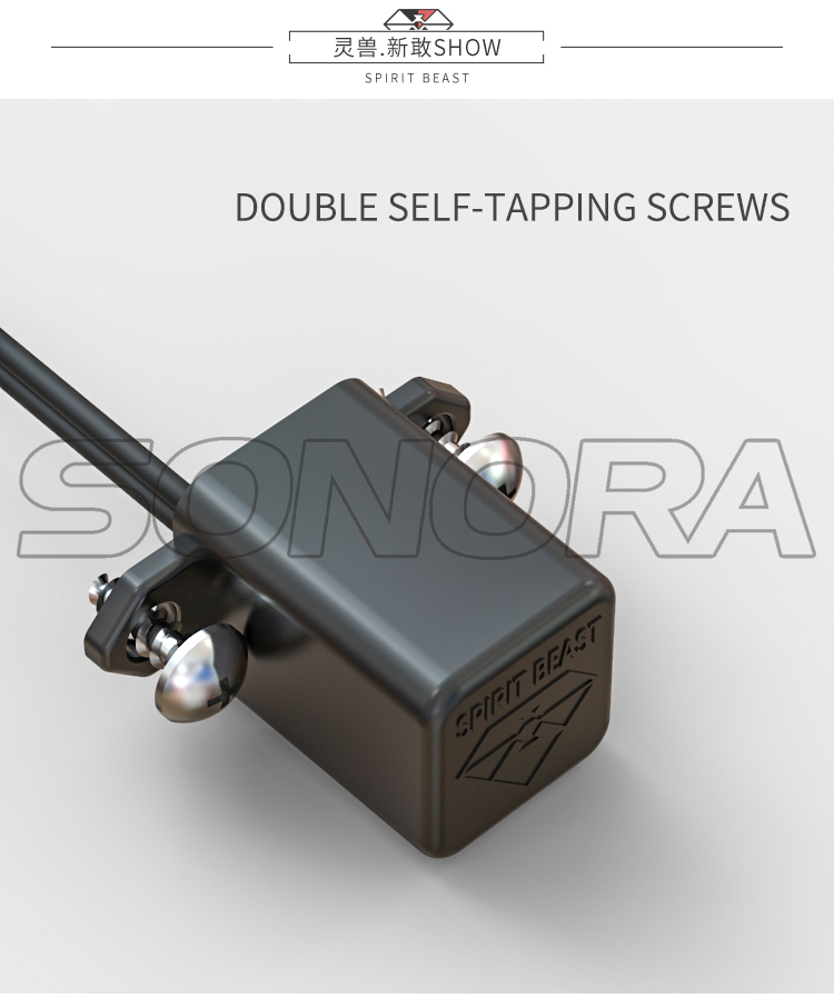 Intermitente doble de freno de bestia espiritual