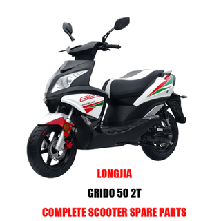 LongJia GRIDO 50 2 tiempos Scooter completo Repuestos Calidad original