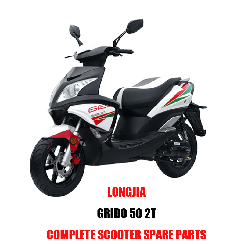 LongJia GRIDO 50 2 tiempos Scooter completo Repuestos Calidad original